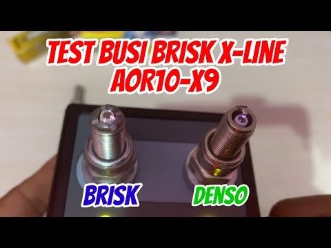 Test Busi Brisk vs Deso vs NGK #sparkplug #brisk #denso #ngk