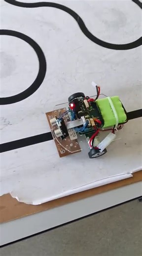 Robot obstacle detection test