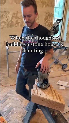 Here’s the first steps we took to make our stone house a reality ⬇️ (in the description)