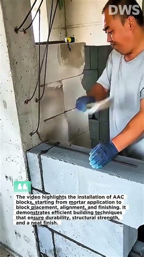 Professional AAC Block Installation | Fast and Precise Wall Construction