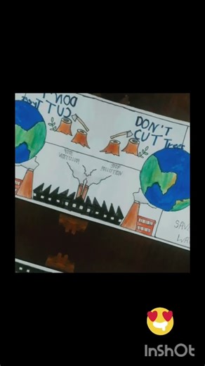 pollution drawing🚮🏭#art#drawingtutorials#shorts