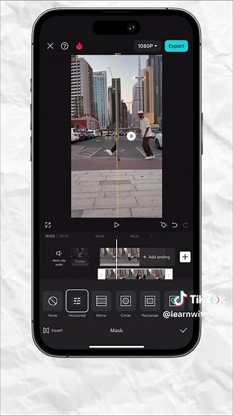 Here’s a simple way to create a smooth transition using just a pole. Film two clips, align them in CapCut, and use a mask to make the switch seamless. Try it out and let me know if you have any questions!