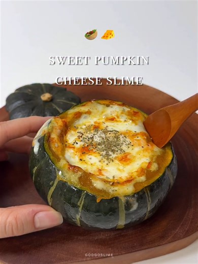 Sweet Pumpkin Cheese Slime Recipe Tutorial