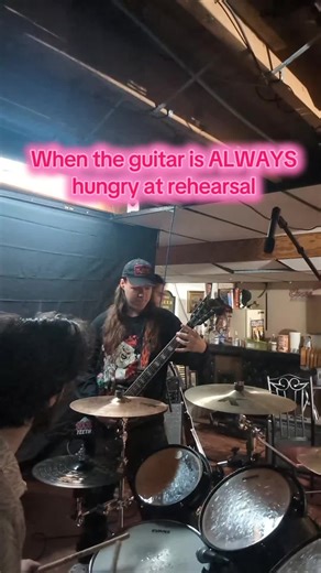 Guitarist Always Hungry: A Hilarious Band Rehearsal