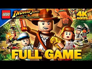 Lego Indiana Jones: The Original Adventures Full Gameplay Walkthrough Full Game 4K 60FPS