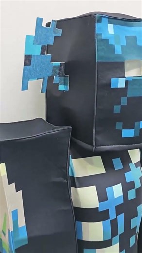 Minecraft warden cosplay costume halloween minecraft movie-themed role-playing costume #Minecraft