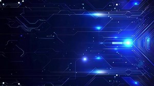 Download A stunning digital background featuring glowing blue lights and intricate circuit patterns, perfect for technology themes. for free