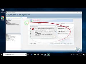 Simple Solution for Error ORA-01033 ORACLE initialization or shutdown in progress 2020