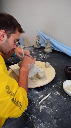 Pepe looks like he's been lying in the Sun too long! #fyp #viral #diy #mug #pottery #malinaceramik