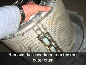 How to change the Drum Bearings and Bearing Seal on a Hotpoint Washing Machine