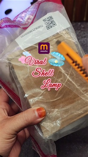 Meesho Viral Shell Lamp Review | Unique Night Lamp For Home Décor | Budget Home Lighting @meesho