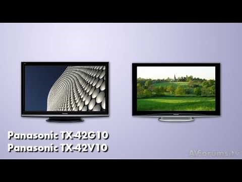 Review: Panasonic G10 and V10 Plasma TV