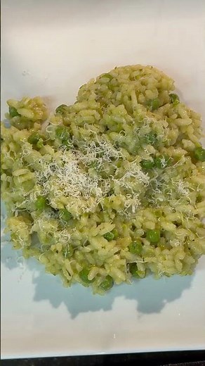 Fresh Sweet Pea Risotto Recipe