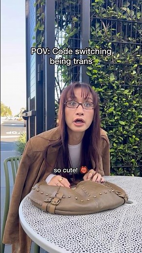 POV: Code switching being trans 🏳️‍⚧️