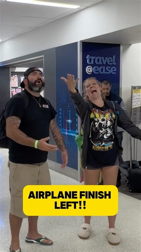 Dumb Blonde PT.2 our airplane left! #dumbblonde #joke #funny