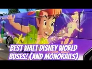 🚝🚌 Best of Disney Transportation 2025 | Monorails & Buses Compilation in 4K