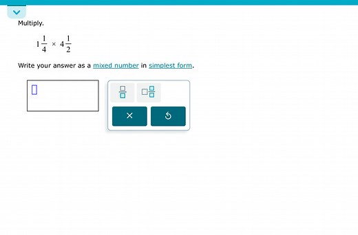 Multiply.141​×421​Write your answer as a mixed number in sim... | Filo