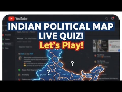 How Well Do You Know the Indian Map? 📍 Live Geography Quiz Challenge!