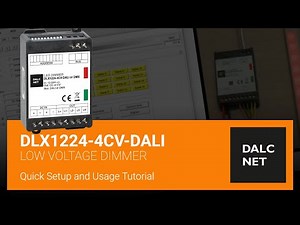 DLX1224-4CV-DALI: How To Install RGBW Dimmer - Dalcnet