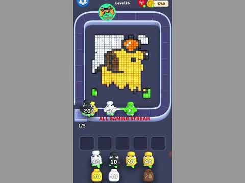 Color Blast: Block Shooter Level 26 Gameplay