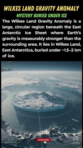The mystery behind antarctica's Giant Gravity Anomaly -#WilkesLand#GravityAnomaly,#AntarcticaSecrets