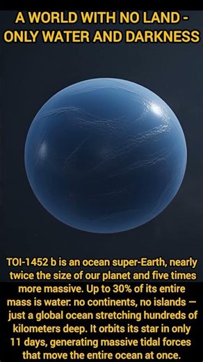 A Super-Earth Covered in Endless Water — TOI-1452 b