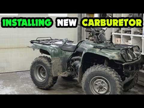 Installing New Carburetor on 2002 Yamaha Big Bear 400 (Wouldn't Reach High Speeds)