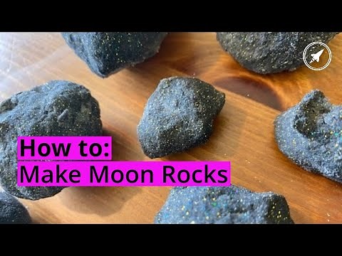 How to Make Moon Rocks