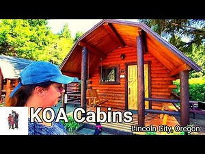 KOA Cabins at Lincoln City, Oregon.