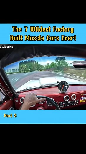 Part 3. The 7 Wildest Factory-Built Muscle Cars Ever! #MuscleCar #ClassicCars #V8Power #EngineWars #CarEnthusiast #Horsepower #CarTips #CarMaintenance #trucking #LEGENDARY #usa | Wandering.Wheels