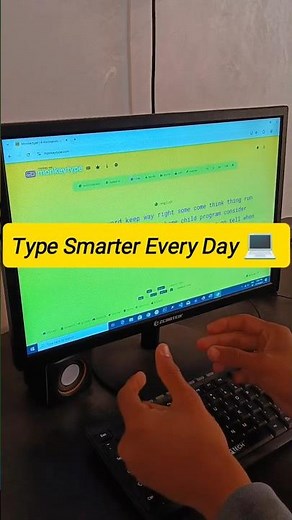 Keyboard Skills Improvement | Type Smarter, Faster & Better Every Day📈😍