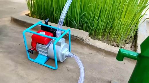 DIY Mini Diesel Water Pump Science Project