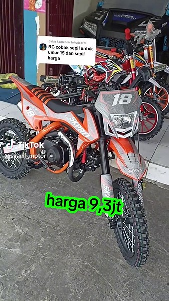 Motor Trail Mini 110cc and 125cc Recommendations