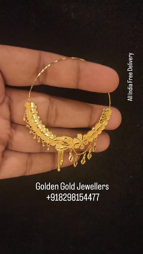 168K views · 2.3K reactions | Gold Nath Golden Gold Jewellers +918298154477 #goldnath #nath #nathiya #jewelry #jewellery #jewel #ornament #ornaments #reeitfeelit #reelsinstagram #reelsinstagram #reelkaro #reelkarofeelkaro❤️ #siwanbihar #siwan #siwanbihar✌️ #hussainganj #barhaiya #mirganj #gopalganj #gopalganj_district #Gopalganj #ggj #followformoreposts♥️ | Golden Gold Jewellery | Facebook