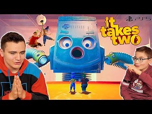 ON AFFRONTE UN ASPIRATEUR GÉANT ! - Découverte It Takes Two sur PS5 - #1