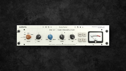 Analog modeled Pre X7 preamplifier by Audiority on sale for $10 USD