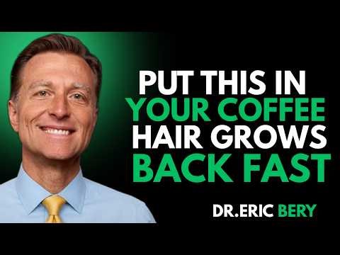 Senior STOP Drinking Black COFFEE! Add THIS to Reduce Thinning Hair Fast