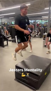 New Orleans Jesters putting in work at Ochsner Health Harahan Fitness Center! Thanks to them for letting the boys put in some extra work! 🤝💪 | New Orleans Jesters
