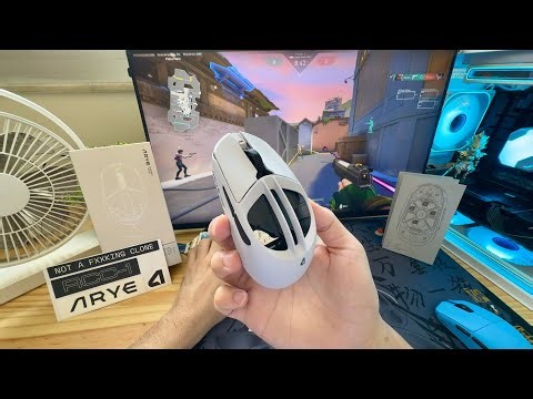 ARYE RCC-1 Carbon Fiber Mouse, 46g, Unique Shape