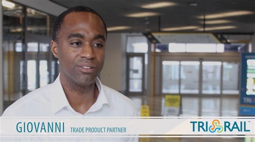 🚆 Giovanni has been riding Tri-Rail for 8 years! 👨 Since the MiamiCentral Station opened, it’s been his way of commuting from Fort Lauderdale to his office in Miami. 🌴 Tri-Rail saves him $200–$300 a month on tolls, gas and parking. 💰 The train makes commuting easy—and without it, it would be a struggle for him and thousands of other daily riders. 🚦 Giovanni is proof that traveling across South Florida is efficient and stress-free. Tri-Rail is helping him enjoy beautiful Miami anytime he nee