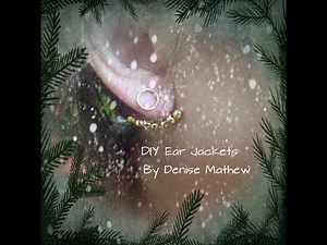 How to Make Quick and Easy DIY Ear Jacket Earrings by Denise Mathew