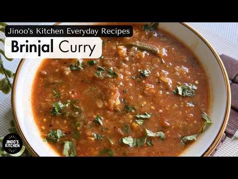 Simple Brinjal Curry For Idli/Dosa, Breakfast Brinjal Curry South Indian Style - Everyday cooking