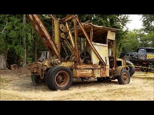 Vintage 1919 FWD Crane Truck - A work horse of the past