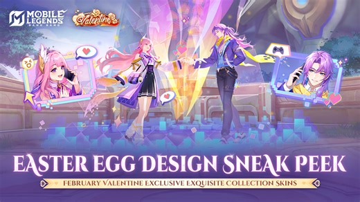 Global Premiere! MLBB's first-ever in-game Easter Eggs for Valentine skins! Revealing all exclusive Easter Eggs for the upcoming Valentine Exclusive Exquisite Collection skins: Odette "Song of Devotion" and Lancelot "Blade of Devotion"! When they meet: Triggers exclusive Battle Emotes and voice lines; When fighting together: Spawn Effects showcase a sweet atmosphere; When casting Ultimate: Their silhouettes appear in the skill halo, as if never apart. Tap to watch and unlock this sweet story hid