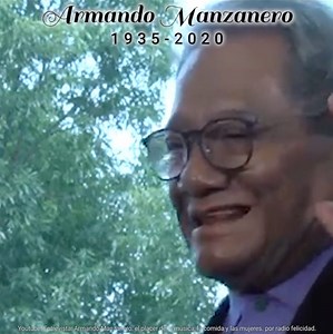 2.4K views · 101 reactions | ¡Recordando un poco del legado musical de #ArmandoManzanero! ✨ Más de 700 canciones de fama internacional son el legado y la herencia musical que le deja a México el maestro Armando Manzanero, un histórico de la lírica romántica en nuestro país, descanse en paz.  | Radio Felicidad | Facebook