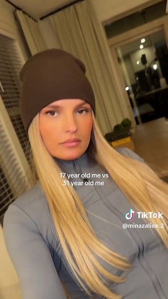 MINAZALIE2 (@minazaliee.2)’s video of younger me vs me now