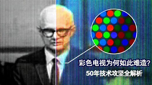 【中配】彩色电视的发明为何如此艰难