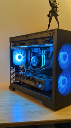 A micro ATX case that can fit a 360mm cooler !? Phanteks XT M3 😎 #pcbuild #gaming #rtx5070 #nvidia