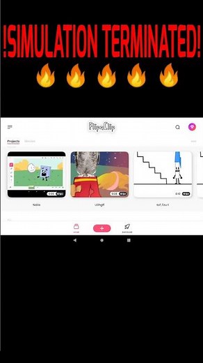 SIMULATION TERMINATED 💀💣💥 #bfdi #trending #shorts #simulation #termination #funny #lol