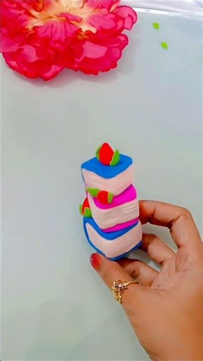 DIY clay book📚💖#diy #books #shorts